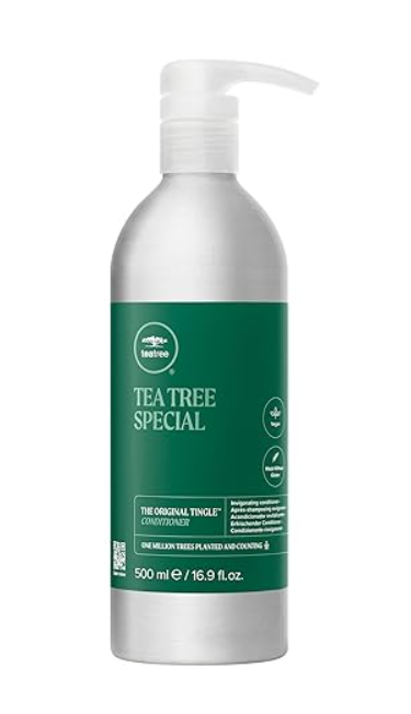 Tea Tree Special Conditioner Aluminum Bottle, Detangles, Smooths + Softens, For All Hair Types, 16.9 fl. oz