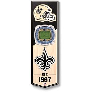 YouTheFan NFL 3D Stadium Banner - 6x19