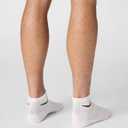 Nike Unisex Adult Everyday Cushioned Training Ankle Socks (6-Pack) | Mens and Womens (White, S)