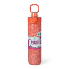 MANNA PUSH STAINLESS STEEL BOTTLE 26OZ
