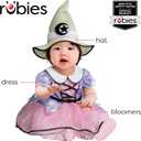 Rubies Pastel Witch Costume Dress for Toddlers, Girl's 4T