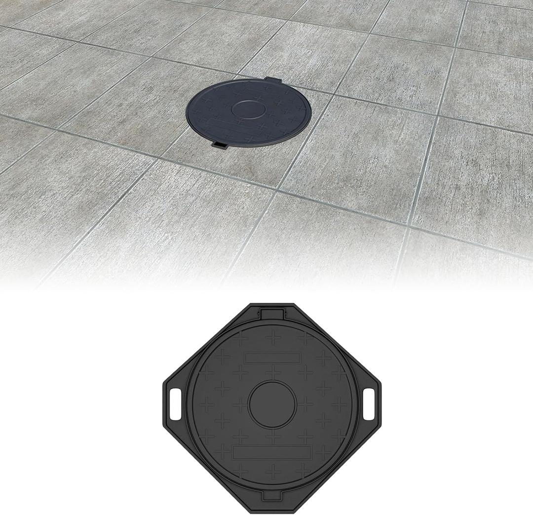 12in Round Cast Iron Manhole Cover and Frame