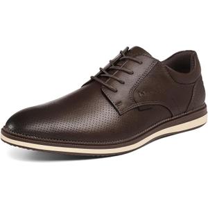 Men's Casual Dress Oxfords Shoes Lace-Up Business Casual Sneakers, Size 12