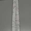 2 x Peel and Stick Wallpaper Black and White Contact Paper Floral Bird Wallpaper Boho Removable Wallpaper Decorative Self Adhesive Wallpaper Contact Paper for Cabinets Wall Paper 17.3" x 118"