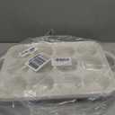 2Pack Silicone Muffin Pan for Baking with Metal Reinforced Frame, 12 Cup Regular Size Cupcake Pan, BPA Free Silicone Muffin Tray, Cupcake Baking Pan Molds for Oven Dishwasher Safe