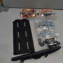 Pipishell Tilting TV Wall Mount Bracket Low Profile for 13-42 Inch Flat Screen TVs & Monitors, Universal Tilt TV Monitor Mount Fits 8" Wood Studs VESA 200x200mm. Black