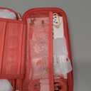 InnoAura Switch Lite Case 18-in-1 Accessories Bundle for NS Switch Lite (2019), with Protective Carrying Case, Game Holder, Screen Protector & Cute Thumb Grips, Coral