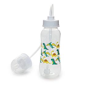 Hands-Free Baby Bottle - Anti-Colic Self Feeding Baby Bottle System 9 oz (1 Pack - Dinosaur)