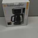 Toastmaster 12-Cup Digital Touchscreen Drip Coffee Maker - Programmable Automatic Coffee Machine - Kitchen Appliance with Keep Warm Setting