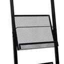 AhfuLife Magazine Rack Floor-Standing, 3-Layer Display Stand for Expanding File Folder, File Organizer for Office, Home, School, Travel