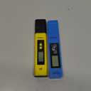 VIVOSUN Digital pH and TDS Meter Kits, 0.01pH High Accuracy Pen Type pH Meter  2% Readout Accuracy 3-in-1 TDS EC Temperature Meter for Hydroponics, Pool and Aquarium, Yellow Blue, UL Certified