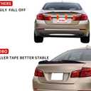 Rear Spoiler Wings for BMW 5 Series F10 4 Door Sedan & F10 M5 2010-2016 Trunk Spoiler Wing Trunk Tail Rear Trunk Lid,Carbon Fiber Style Performance