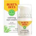 Burt's Bees Calming Eye Cream With Aloe and Rice Milk, Moisturizes Without Causing Redness or Irritation, 98.7 Percent Natural Origin Skin Care, 0.5 oz. Bottle (0.5 Ounce (Pack of 1))
