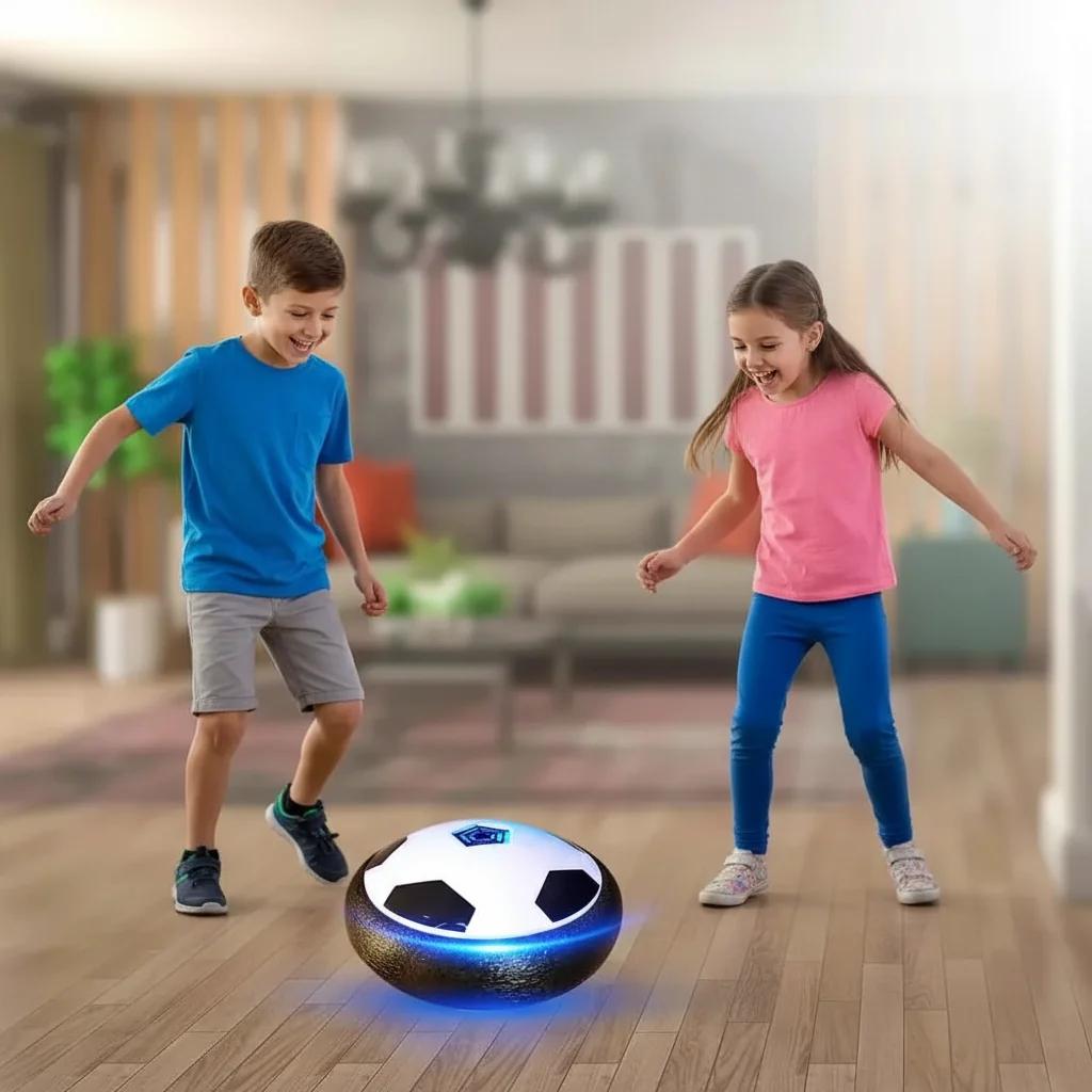 LED Hover Soccer Ball | Indoor Floating Football Toy | Kids Gift 
