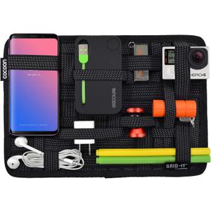 Cocoon CPG8BK GRID-IT! Accessory Organizer - Medium 10.5" x 7.5" (Black)