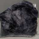 Bedsure GentleSoft Sherpa Fluffy Throw Blanket - Fleece Warm and Cozy Throw for Women Gift, Plush & Fuzzy Faux Fur Christmas Blanket for Couch, Sofa, Bed Decor, Tie Dye Design, Black, 50x60 Inches