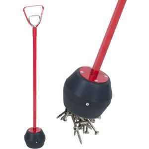 Stalwart 75-9990 Pull Magnetic Pickup Tool with Quick Release Handle, 4.5 Inch