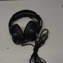 ZIUMIER Gaming Headset with Microphone, Compatible with PS4 PS5 Xbox One PC Laptop, Over-Ear Headphones with LED RGB Light, Noise Canceling Mic, 7.1 Stereo Surround Sound (Black)