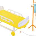 Toddmomy Dollhouse Mini Imitation Toys - Doctor Role Play & Pretend Play Playset Accessories for Kids