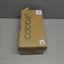 Cobbe Adhesive Shower Caddy 5-Pack, Large Wall Mounted Shower Shelves Rack, Organizer Storage Accessories with Soap Dish&Toothbrush Holder, Shelves for Bathroom Storage & Home Kitchen Decor, White