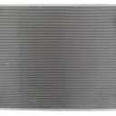 TRQ Radiator Assembly Aluminum Core Cross Flow Compatible with 2020-2022 Toyota Highlander V6 3.5L FWD AWD No Transmission Oil Cooler TO3010375 CU13842