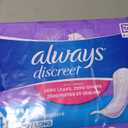 Always Discreet Adult Incontinence Pads for Women, Heavy Absorbency, Long Length, Postpartum Pads, 39 Count