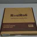 Charcuterie Board and Serving Set -Natural Bamboo Cheese Board Snack Tray Set with Magnetic - House Warming Gifts New Home, Wedding Gift for Couple, Bridal Shower Gift, Perfect for Party