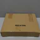 Zippered Flatware Storage Drawer Liner Silverware Storage Bag Tarnish Preventative Silver Organizer Cutlery Case Container Box Large Capacity Silverware Chest 15.75" x 11.02" x 3.94" (Brown)