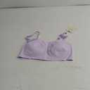Calvin Klein Women's Invisibles Comfort Seamless Adjustable Skinny Strap Bralette Bra (Medium, Lilac Quartz)