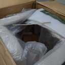 COLAMY Upholstered Dining Chairs Set of 2, Modern Fabric Dining Room Kitchen Side Chair with Padded Seat and Wood Legs for Restaurant/Cafe, Camel