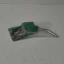 Green 3/4" NPT Automatic Fuel Nozzle Auto Shut Off Nozzle Gas Pump Nozzle Max Flow Rate 16 GPM With 3-Notch Hold Open Clip13/16"Spout Used for Gasoline Oil, Kerosene Biodiesel (0.75 Inch)