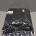 Garage Door Screen for 1 Car Garage-12x8FT Magnetic Garage Door Screen with 4 Roll Up Starps for Patio, Outdoor Black