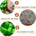 Pet Snuffle Mat for Dogs,Interactive Feed Puzzle for Boredom,Encourages Natural Foraging Skills for Cats Rabbits Dogs Bowl, Dog Treat Dispenser Indoor Outdoor Stress Relief,Travel Portable and Compact