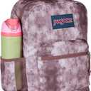 JanSport 26L Cross Town Plus Backpack, Ice Dye Mahogany Haze/White, One Size