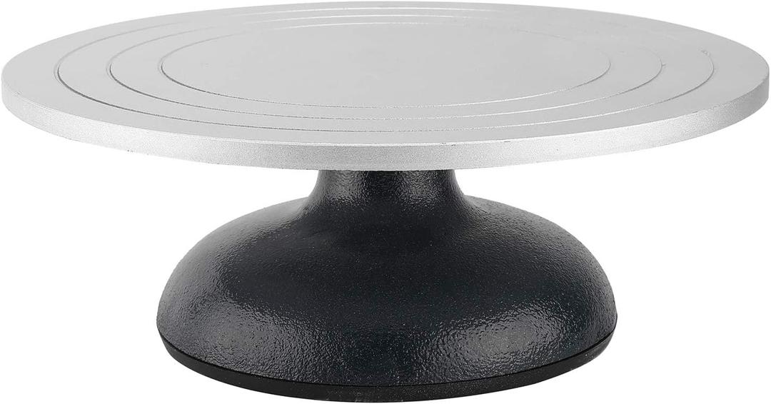 HighFree Large 12 inch Sculpting Wheel, Heavy Duty Banding Wheel All Metal Construction Turntable with Ball Bearings