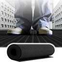10 FT Electrical Safety Mat 6000V Insulated, High Voltage Insulating Rubber Floor Mats for Home Commercial Work Spaces, Large Non-Slip Switchboard Matting