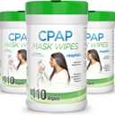resplabs CPAP Mask Wipes, 3 Pack (330 Wipes) Unscented - Safe for All CPAP Masks, Nasal and Full Face - Daily Use Cleaning Wipes, 9 Month Supply