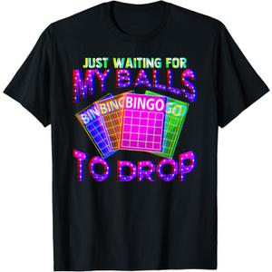 Funny Bingo T-Shirt Large