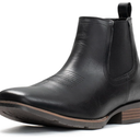 IUV Cowboy Boots For Men Ankle Boots Western Boot Casual Dress Slip On Chelsea Men 9,5