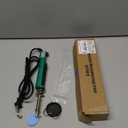 YIHUA 929D-V Electric Desoldering Soldering Iron Solder Sucker Desoldering Pump with Shorter Charging Handle and Desoldering Nozzles 1.0mm 1.2mm for Through-Hole Desoldering