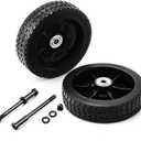 7 Inch Grill Wheels Replacement Parts for Traeger Grill Wheel KIT0138 Pro 34 Bronson 20 Pro 22 Pro 575 Pro 780 Pro 20 Eastwood 22 34 Renegade Pro HDW332 Plastic Black BBQ Wheels Accessories 2PCS