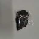 LULUSILK Black Silk Scrunchies for Hair Sleep, 100% Real Mulberry Silk, No Damage Hair Ties for Women and Girls, Pack of 3