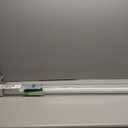 SHADEMOON Cordless Blackout Window Roller Shades, Pull Down Spring System Indoor Blinds, Room Darkening Waterproof UV Blocking Thermal Insulated Fabric for Home Office (White, Width 47", Height 72")