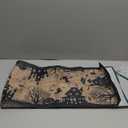 Artoid Mode Black Tan Spooky Haunted House Tree Ghost Witch Halloween Table Runner, Kitchen Dining Table Decoration for Home Party Decor 13x48 Inch