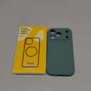 Ktele Magnetic for iPhone 17 Pro Case [Compatible with Magsafe] [Premium Silicone Satin-Smooth Touch] Slim Shockproof Anti-Scratch Microfiber Lining Case, 6.3 inch, Pine Green