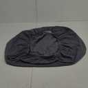 uxcell Stretch Ottoman Cover Rectangular Oversized Square Ottoman Slipcover with Elastic for Foot Stool Living Room Bedroom Fit Length 83-101cm / 33"-40", Medium, Dark Gray