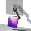 Universal VESA Mount Adapter for Tablets,Monitor Arm Extension Arm,Compatible with 4.7-15.6" Tablet/Phone/Portable Screen,Fits VESA 75x75 & 100x100,MAT002-XL