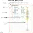 PRODUCTIVITY STORE Reading Journal, Book Journal & Book Tracker - Best Gifts For Book Lovers & Gifts For Readers - 65 Book Reviews - A5, 5.8 x 8.3 - Black