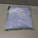 PRETTYGARDEN Womens Spring Long Sleeve Tops Dressy Casual Button Down Smocked Cuffed Office Business Work Blouses Shirts (Blue, M)