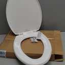 Mayfair Caswell Modern Slow Close Toilet Seat, Durable Plastic, Elongated, White